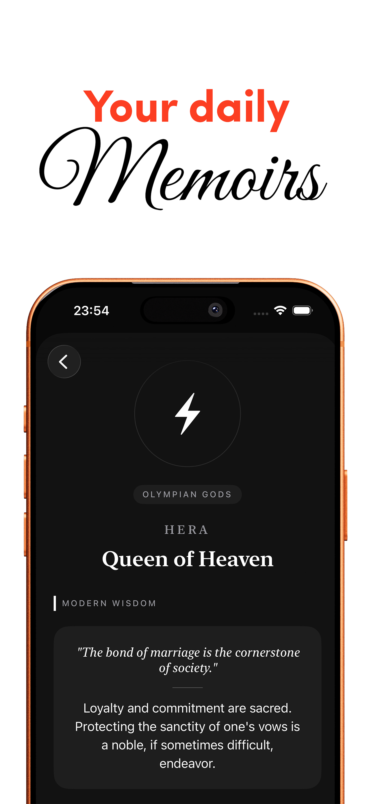 Daily mythology memoirs and deity details